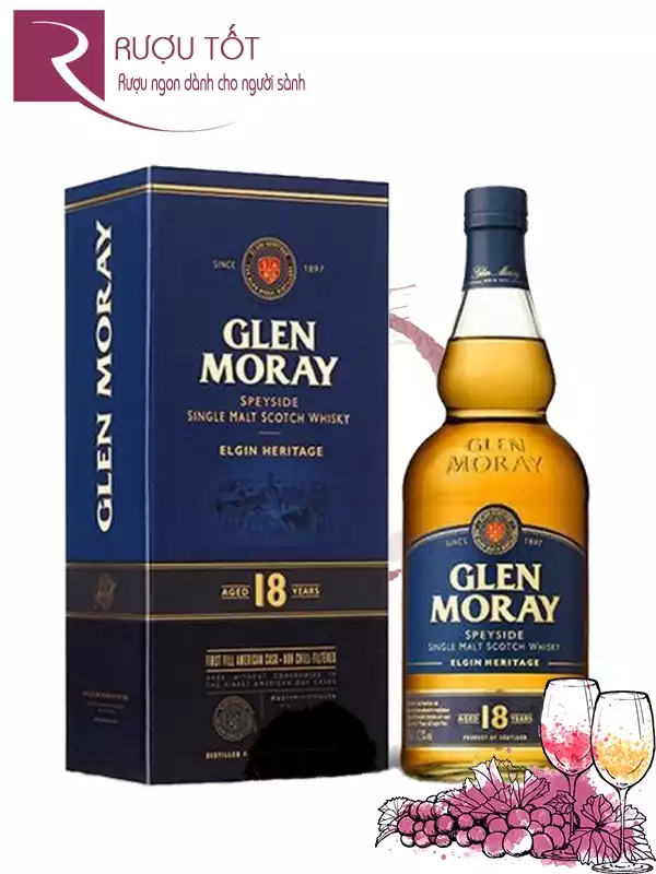 Rượu Glen Moray 18