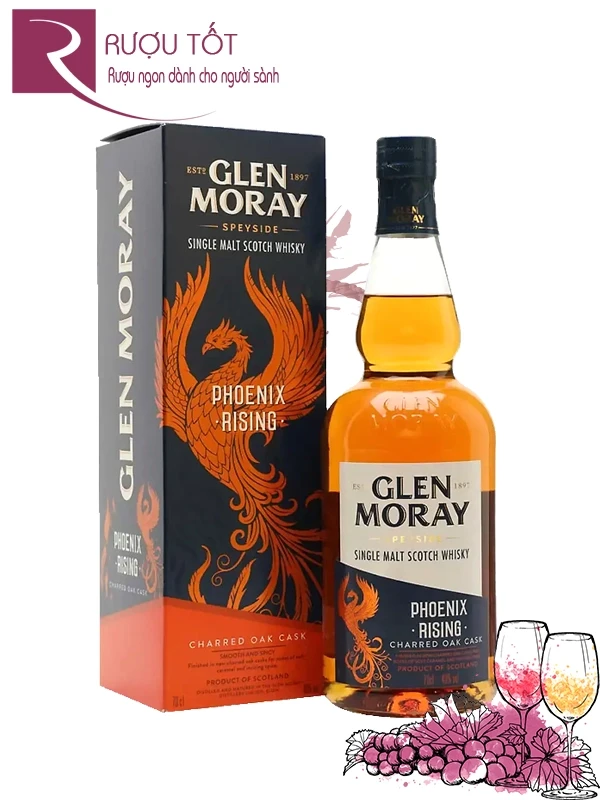 Rượu Glen Moray Phoenix Rising 700ml