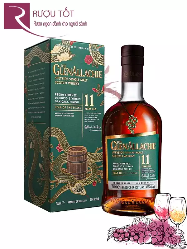 Rượu Glenallachie 11 Year Old Year of the Snake
