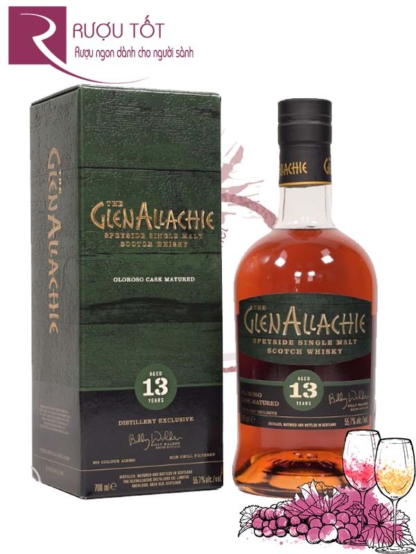 Rượu Glenallachie 13 Oloroso Cask Matured