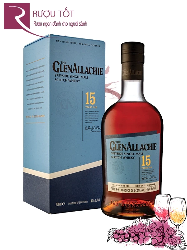 Rượu Whisky Glenallachie 15 năm
