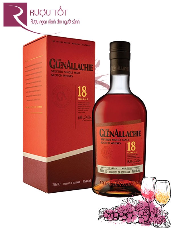 Rượu Whisky Glenallachie 18 Year Old