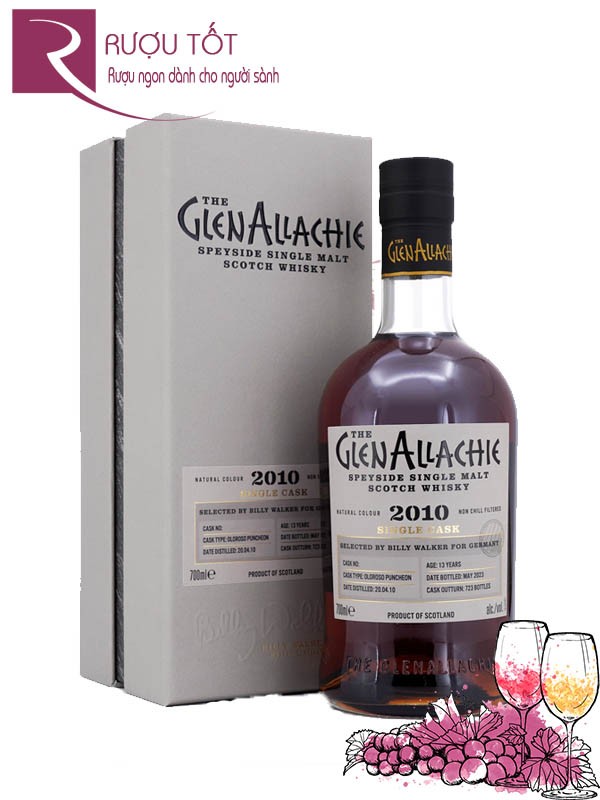 Rượu Glenallachie 2010 Oloroso Puncheon (13YO)