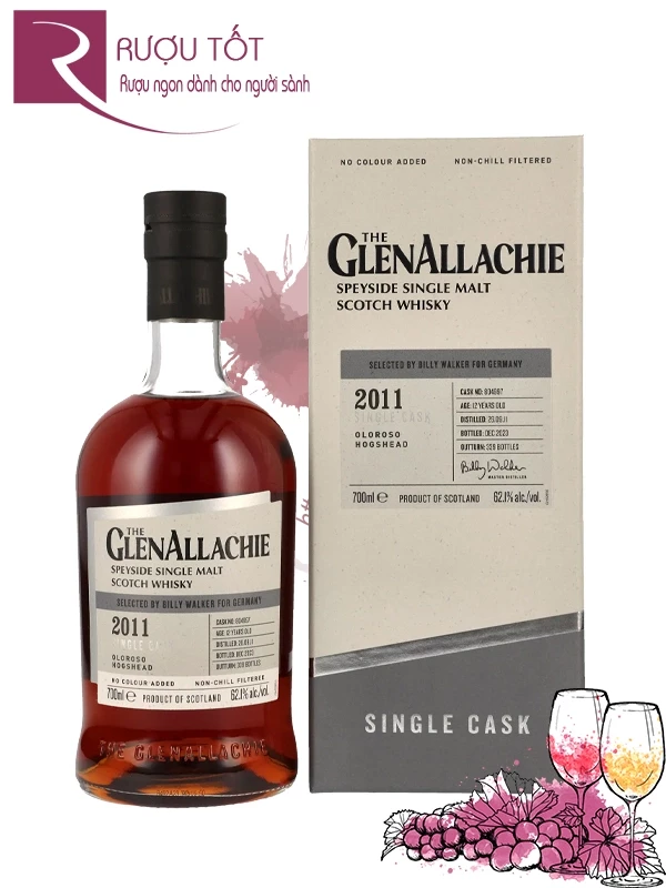 Rượu Glenallachie 2011 Single Cask
