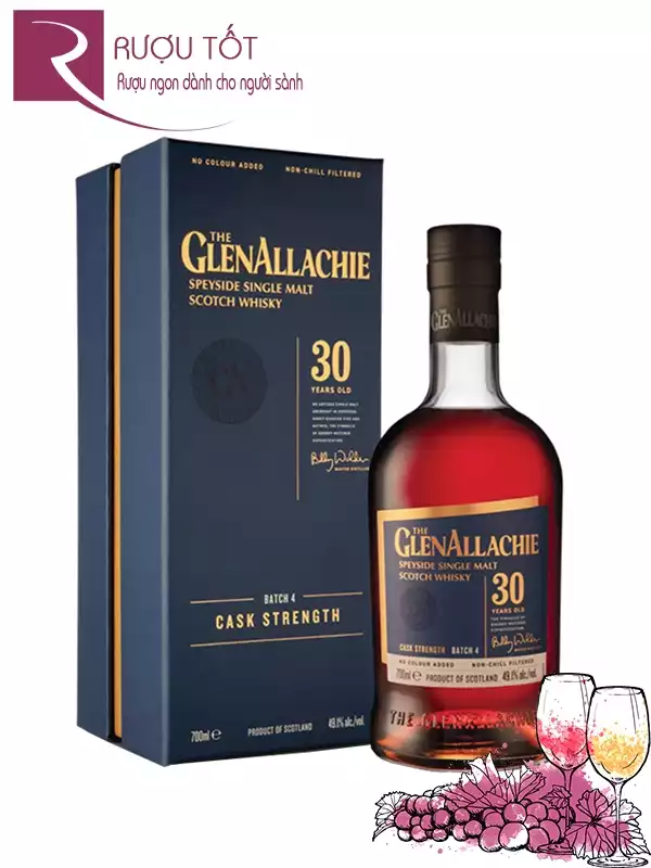 Rượu GlenAllachie 30 Batch 4