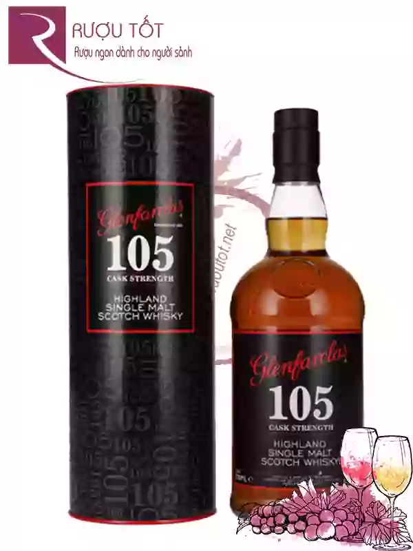 Rượu Whisky Glenfarclas 105 Cask Strength Single Malt Scotch