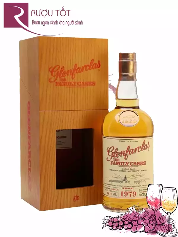 Rượu Glenfarclas 1979 Spring 2017