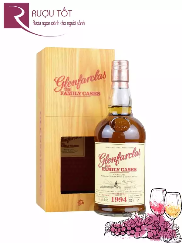 Rượu Glenfarclas 1994 The Family Cask