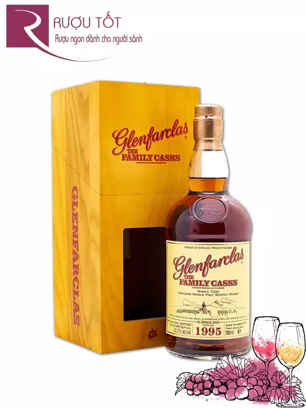 Rượu Glenfarclass 1995 Family Cask