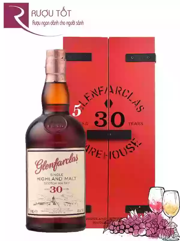 Rượu Glenfarclas 30 Single Malt Scotch Whisky