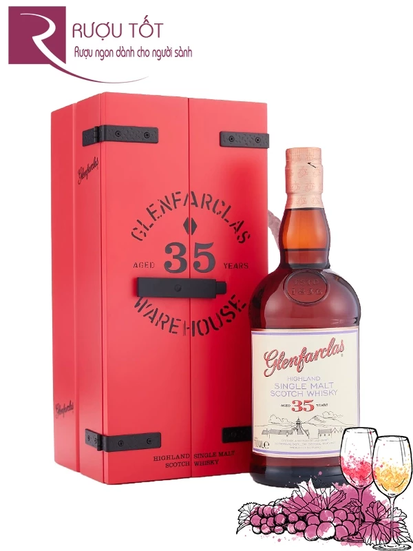 Rượu Glenfarclas 35 Years