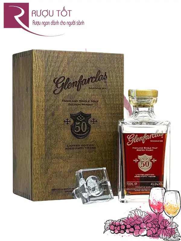 Rượu Glenfarclas 50 Years Old