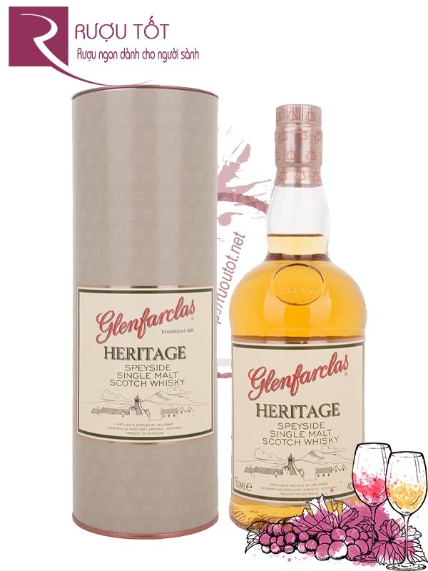 Rượu Glenfarclas Heritage Scotch Whisky