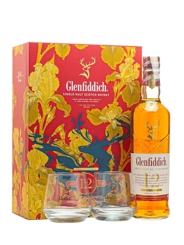 Rượu Glenfiddich 12 Sherry Hộp quà Tết 2027