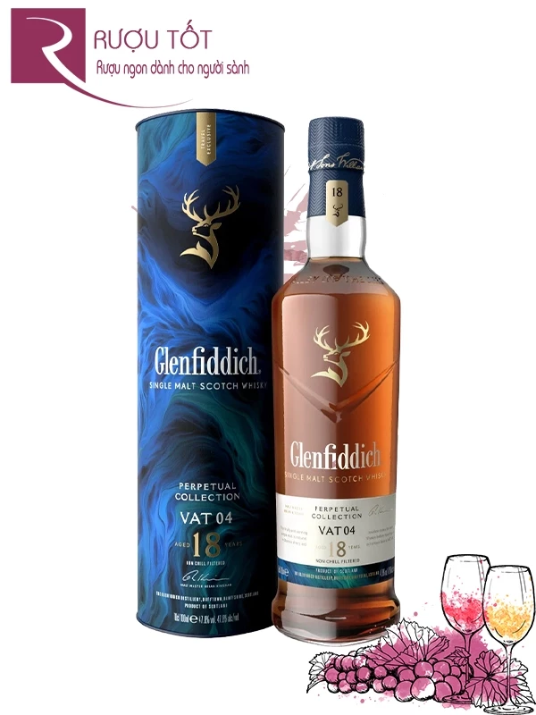 Rượu Glenfiddich 18 VAT 04 Perpetual Collection