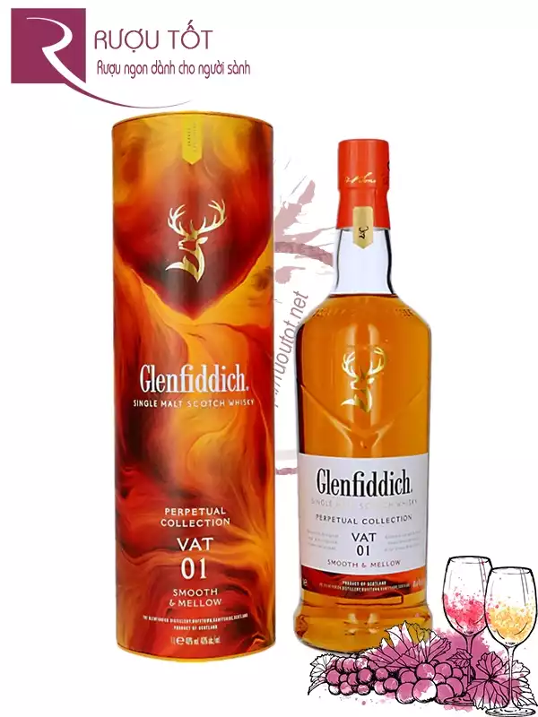 Rượu Glenfiddich Perpetual Collection Vat 01 Smooth & Mellow