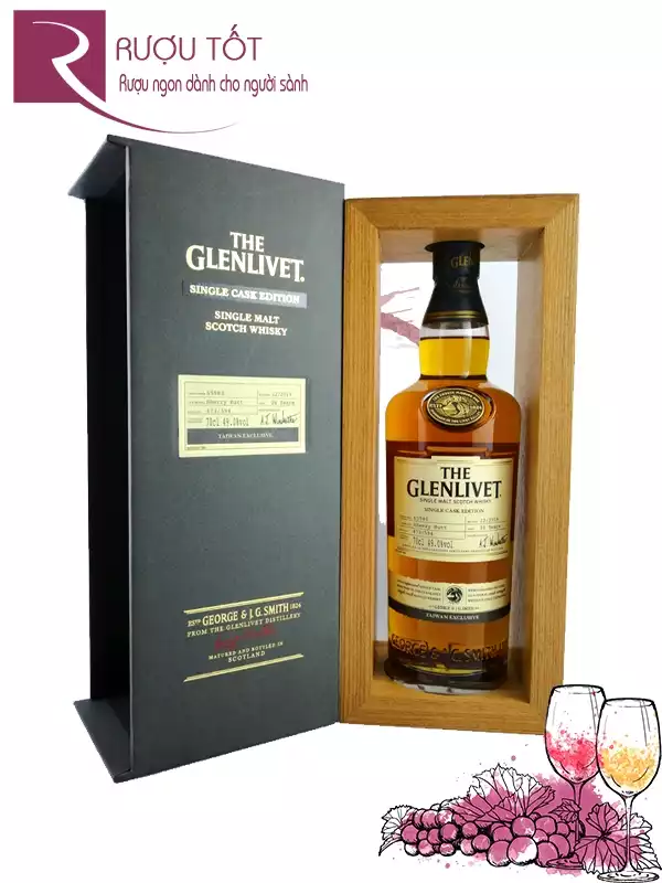 Rượu The Glenlivet 26 Year Old Single Cask Edition