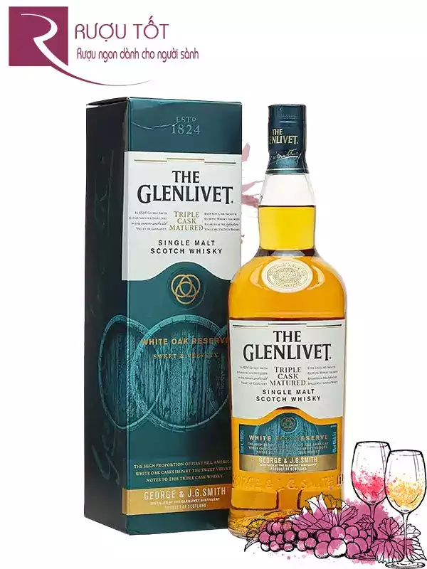 Rượu Glenlivet White Oak Reserve