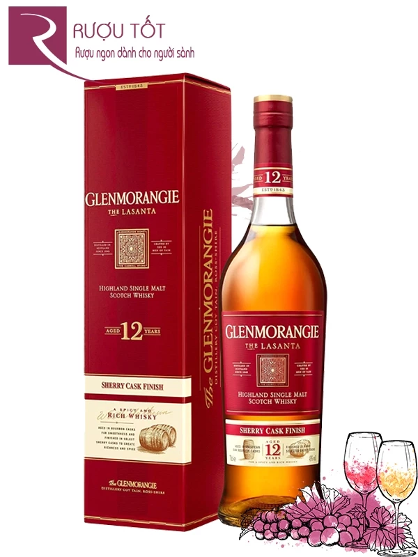 Rượu Glenmorangie Lasanta 12 Years