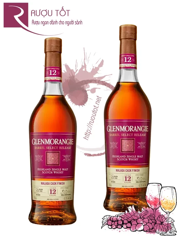 Rượu Glenmorangie Malaga Cask Finish 47,3%