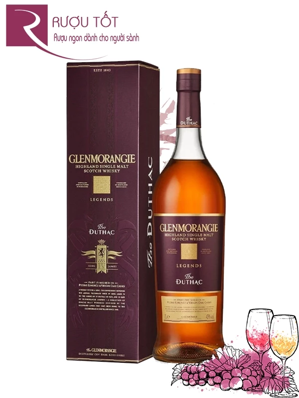 Rượu Glenmorangie Duthac Legends Collection