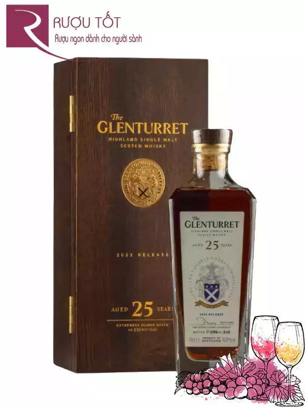 Rượu Glenturret 25 Year Old 42,6%