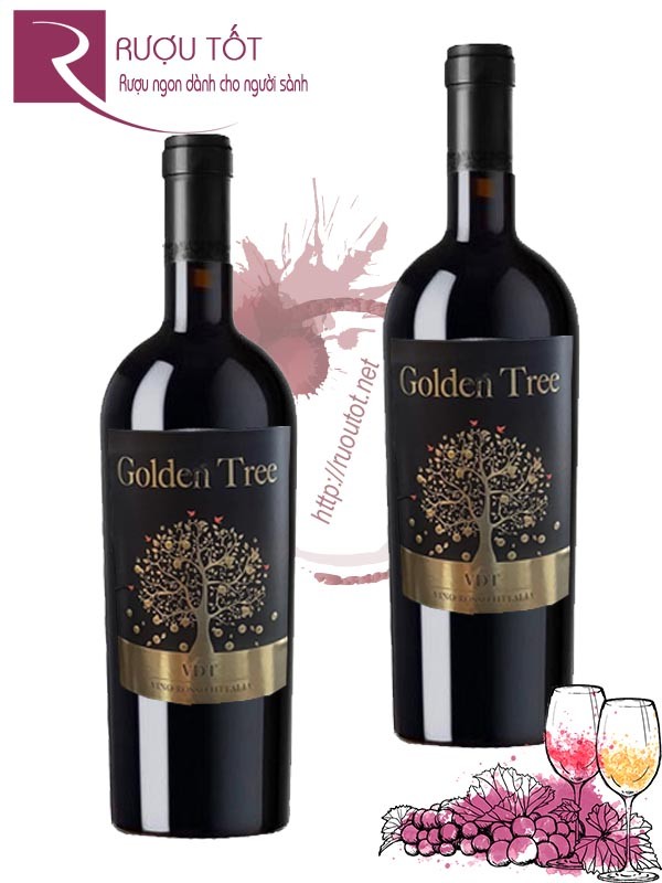 Rượu Vang Golden Tree VDT Vino Rosso