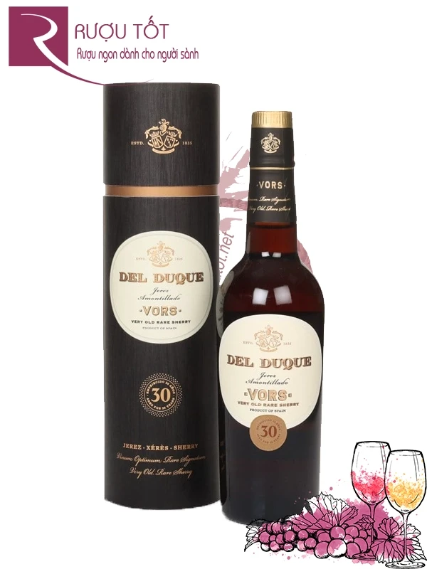 Rượu Gonzalez Byass Del Duque Dry Very Old Amontillado 30 năm