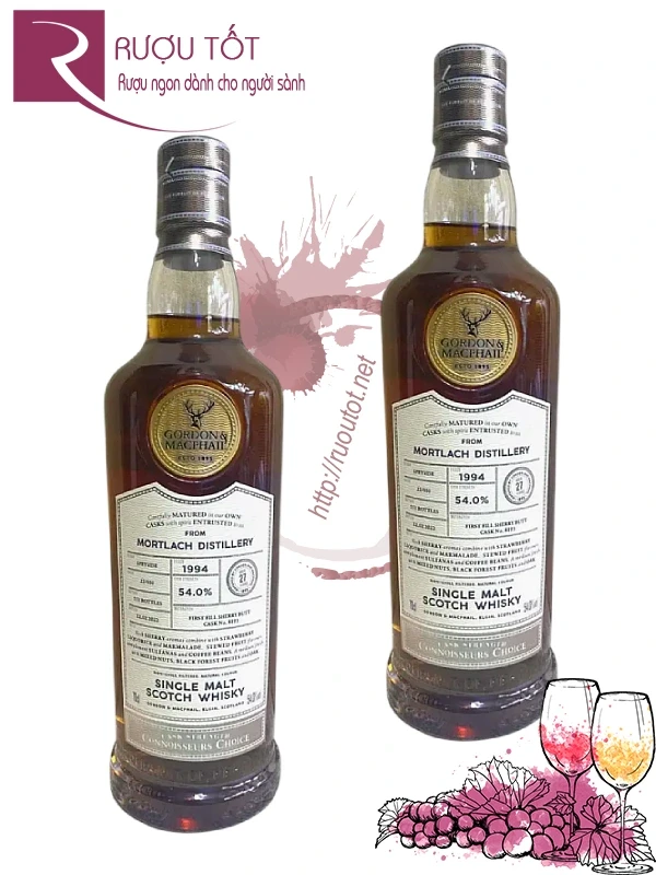 Rượu Gordon Macphail Mortlach 1994 54% 700ml