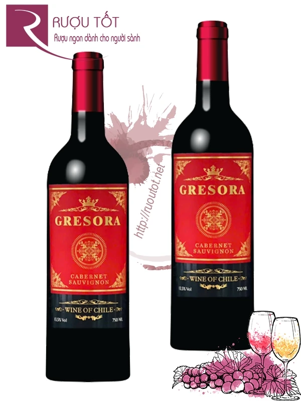 Rượu Vang Chile Gresora Cabernet Sauvignon 13,5%