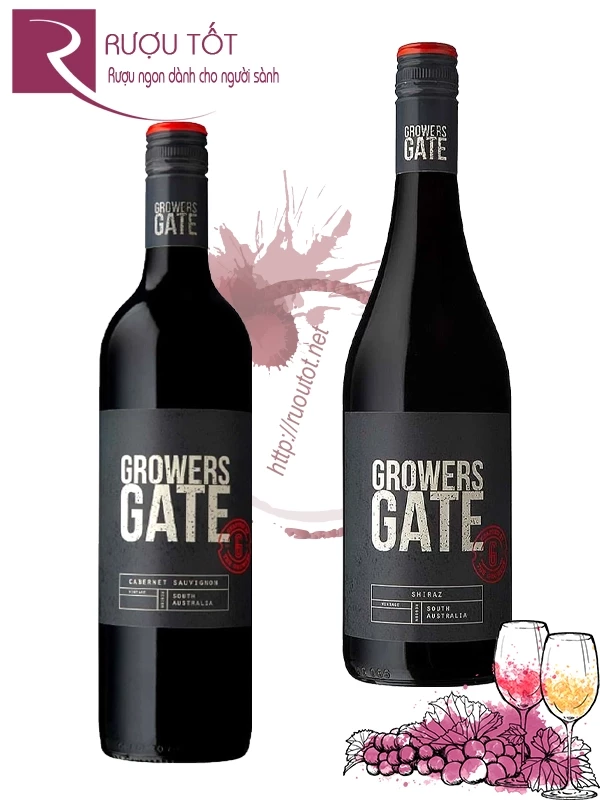 Rượu vang Growers Gate Red - White