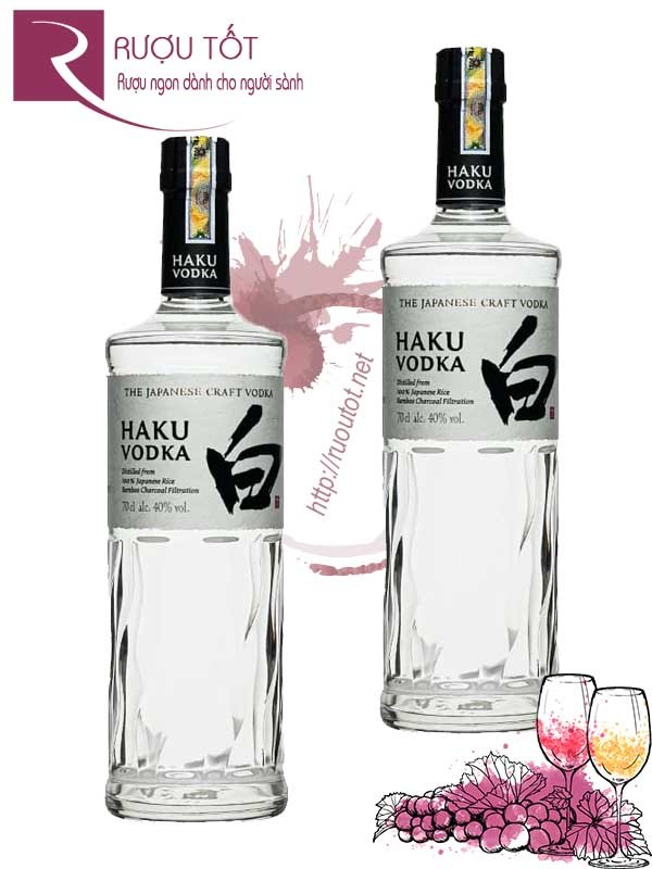 Rượu Haku Vodka 700ml