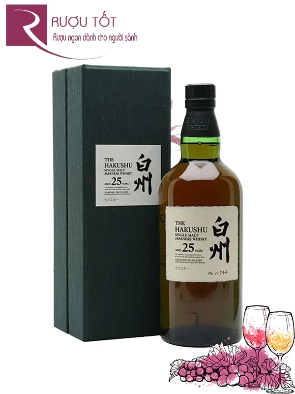 Rượu Hakushu 25 Years 43%