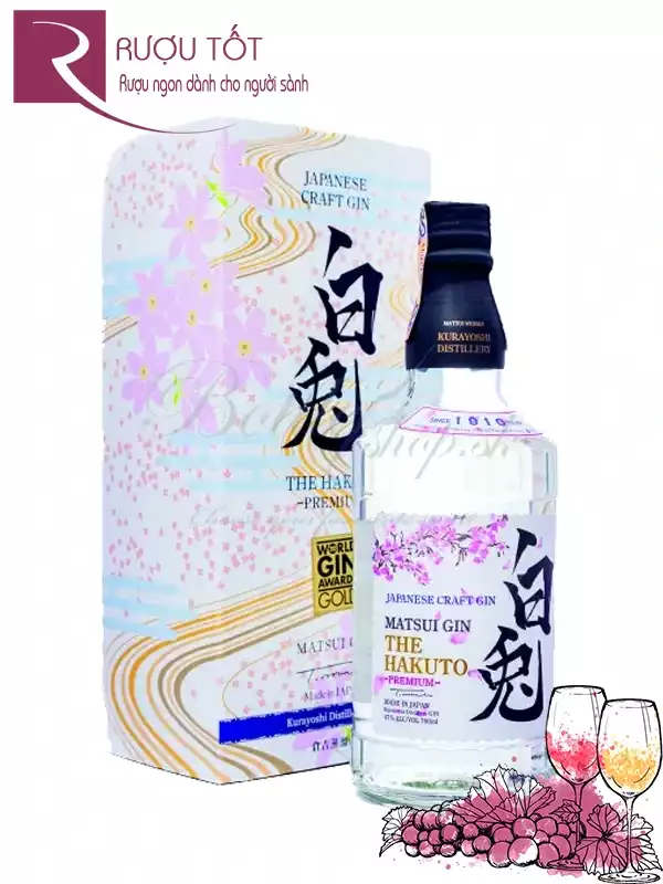 Rượu Hakuto Premium Gin