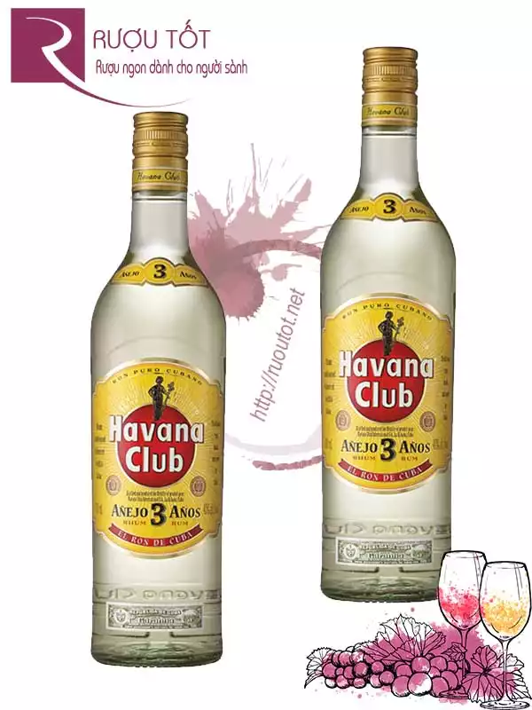 Rượu Havana Club 3 700ml