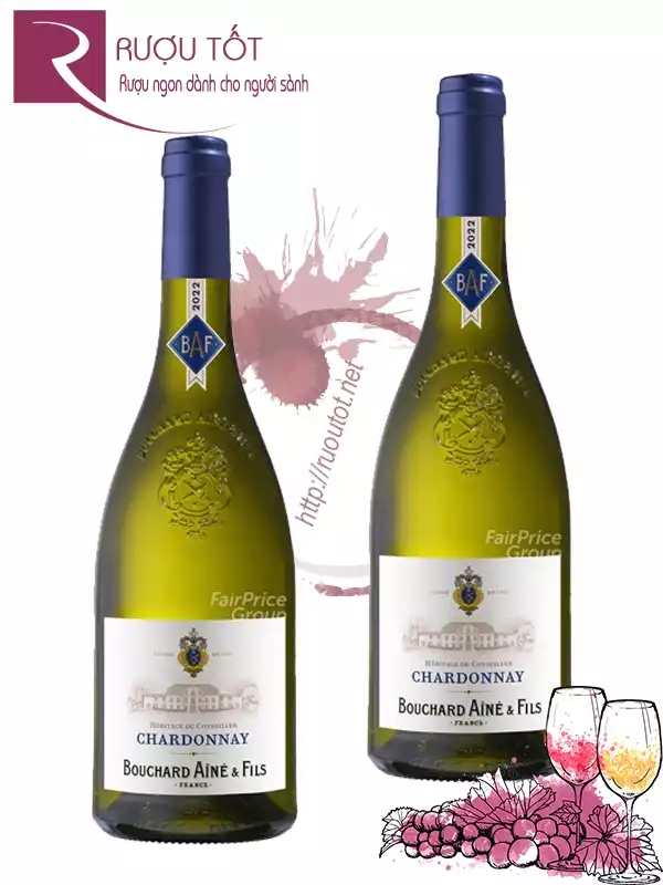 Rượu vang Heritage du Conseiller Chardonnay Bouchard Aine & Fils