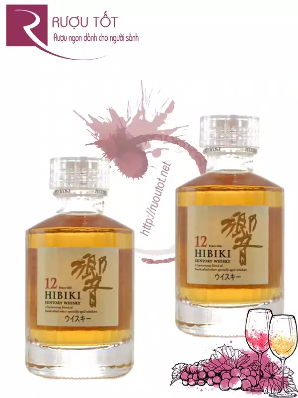 Rượu Hibiki 12 50ml