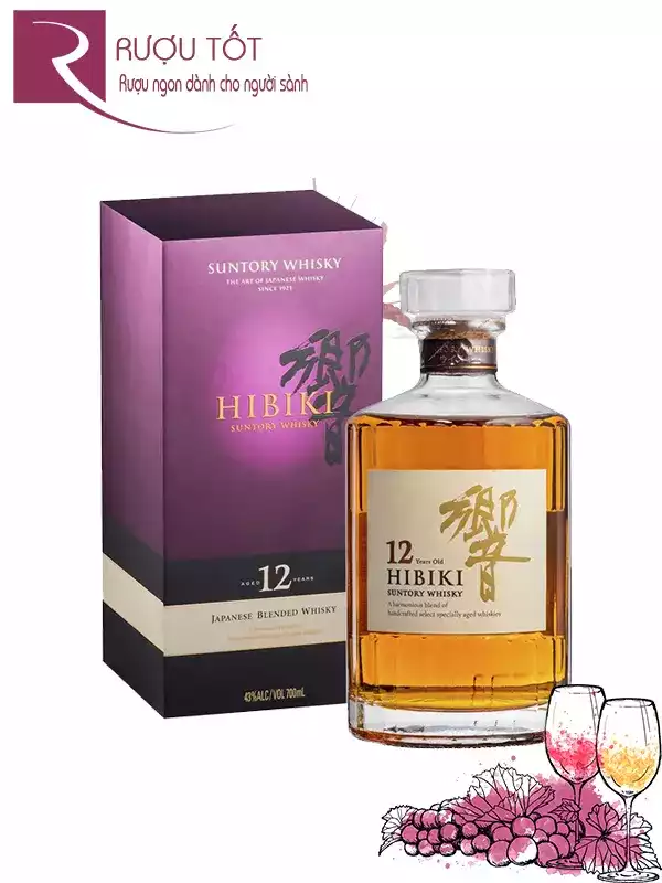 Rượu Hibiki 12 năm