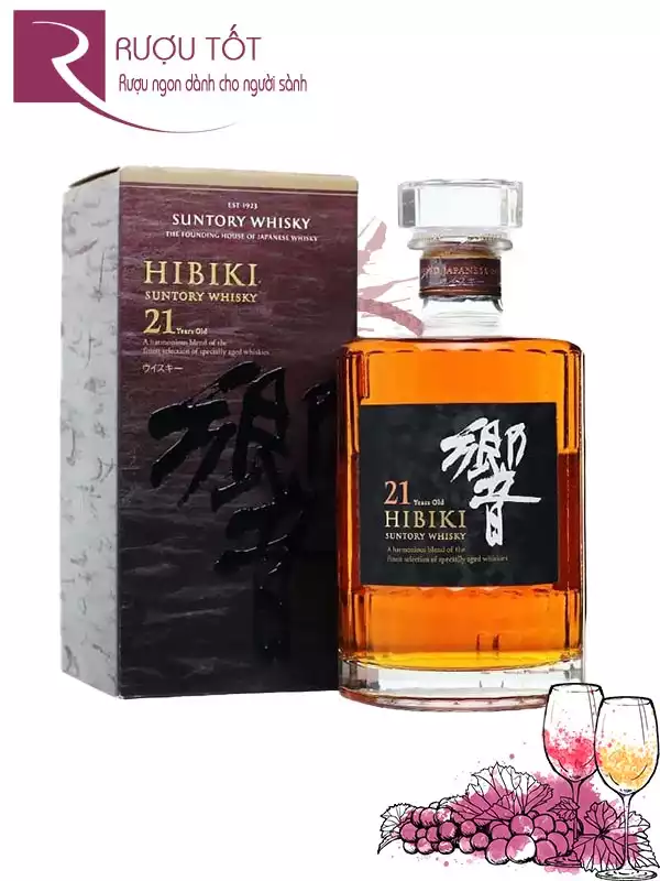 Rượu Hibiki 21 Năm Tuổi