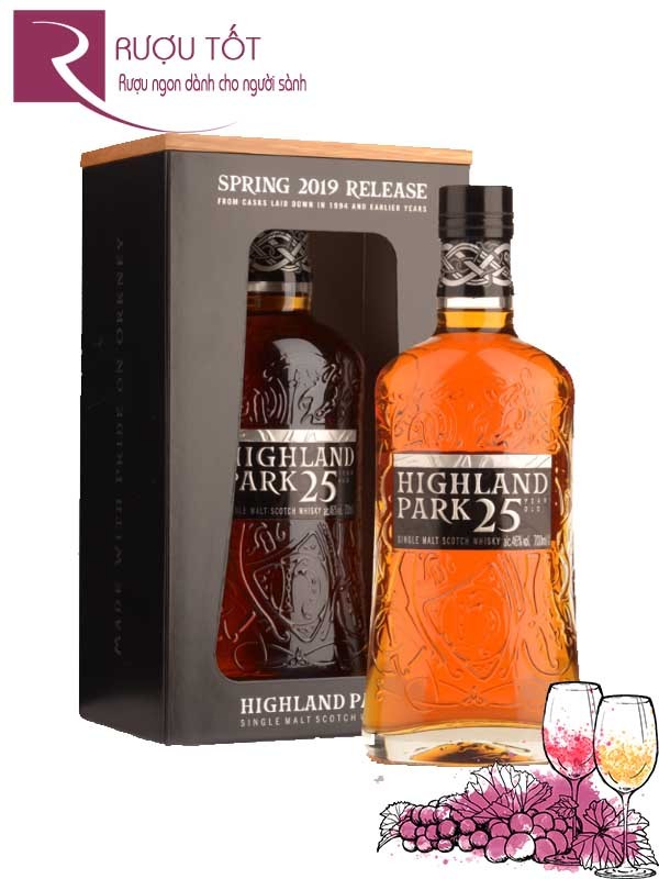 Rượu Highland Park 25 Year Old