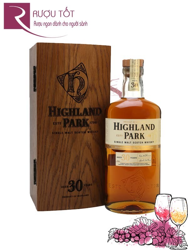 Rượu Highland Park 30 Years Old