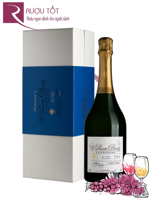 Rượu Hommage a William Deutz La Cote Glaciere 2015