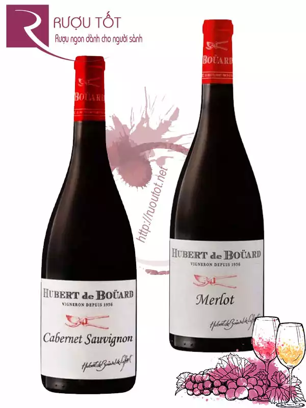 Rượu vang Hubert De Bouard Red