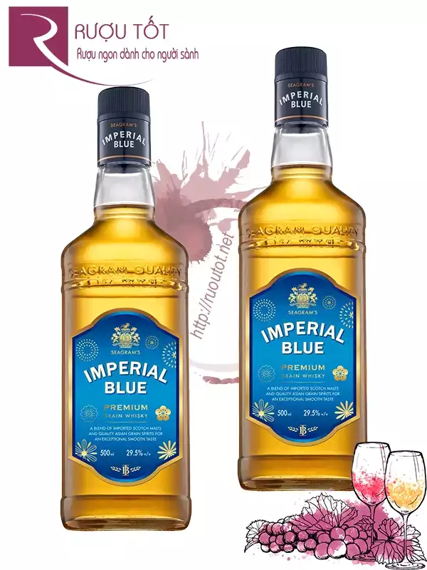 Rượu Imperial Blue 500ml