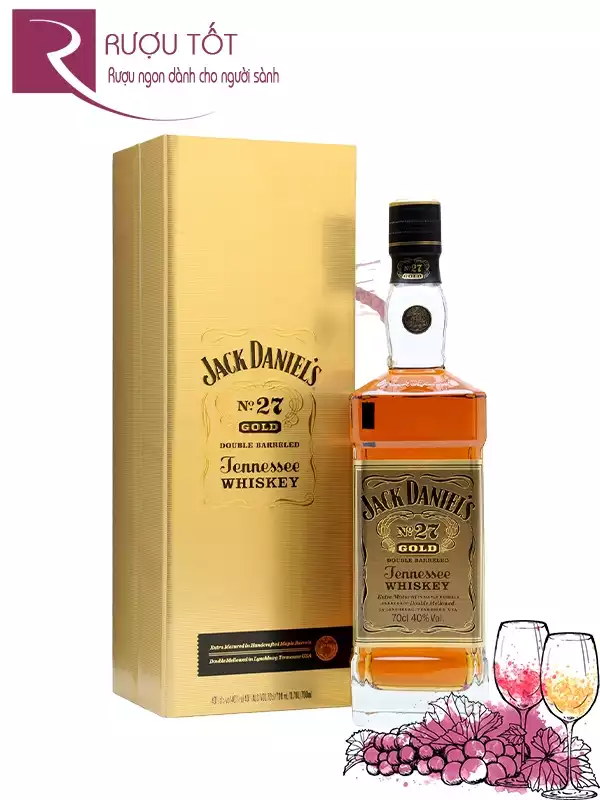 Rượu Jack Daniels No27 Gold