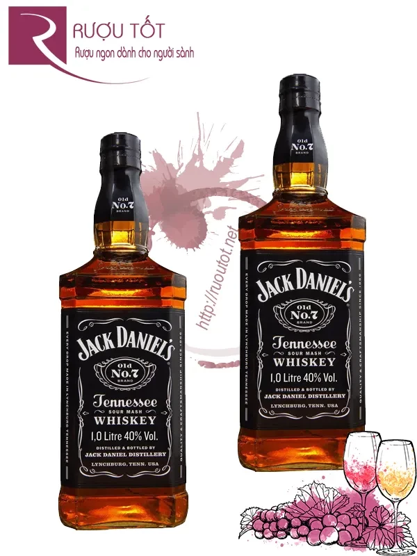 Rượu Jack Daniel's 1L No 7