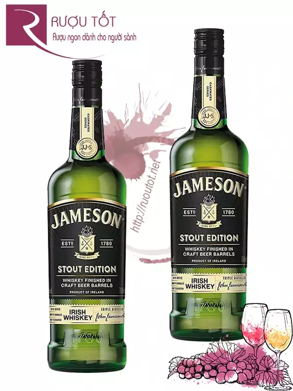 Rượu Jameson Caskmates Stout Edition