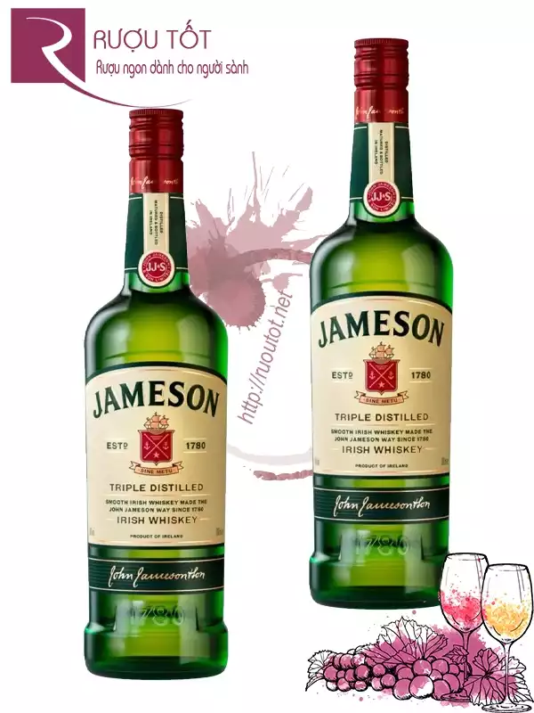 Rượu Jameson Irish Whiskey 700ml