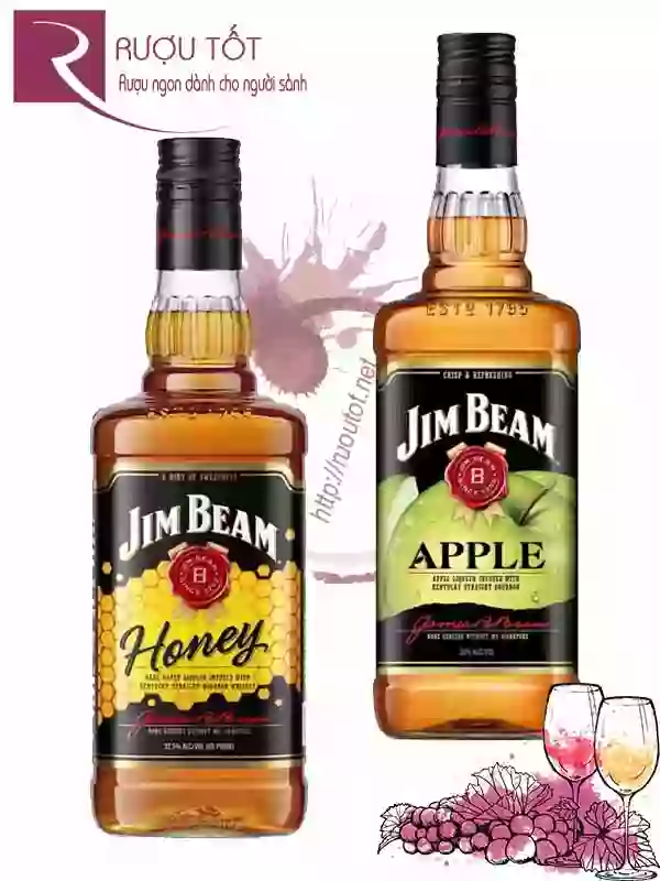 Rượu Jim Beam Apple - Honey 700ml