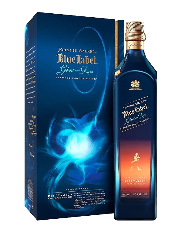 Rượu Johnnie Walker Blue Ghost and Rare Pittyvaich 700ml 43,8%